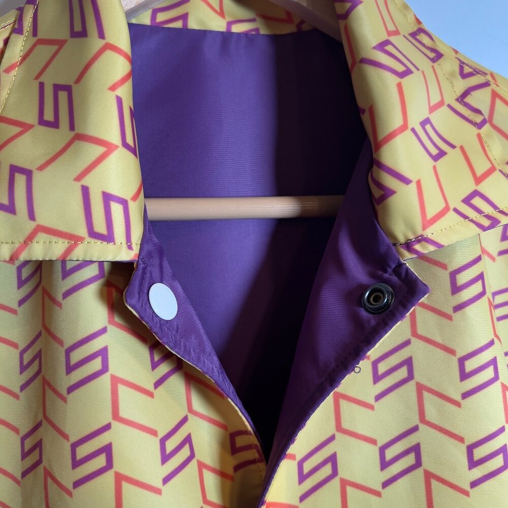 Scotch & Soda Reversible Multi-Colored Nylon Windbreaker Jacket Men's Medium - Picture 3 of 12